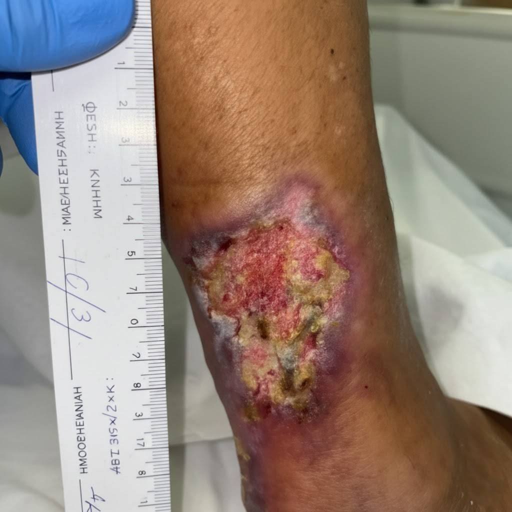 Leg bedsore