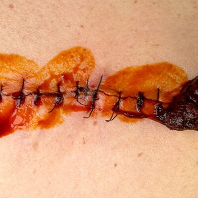 Skin stitches removal