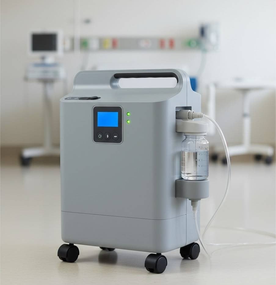 Portable oxygen concentrator machine
