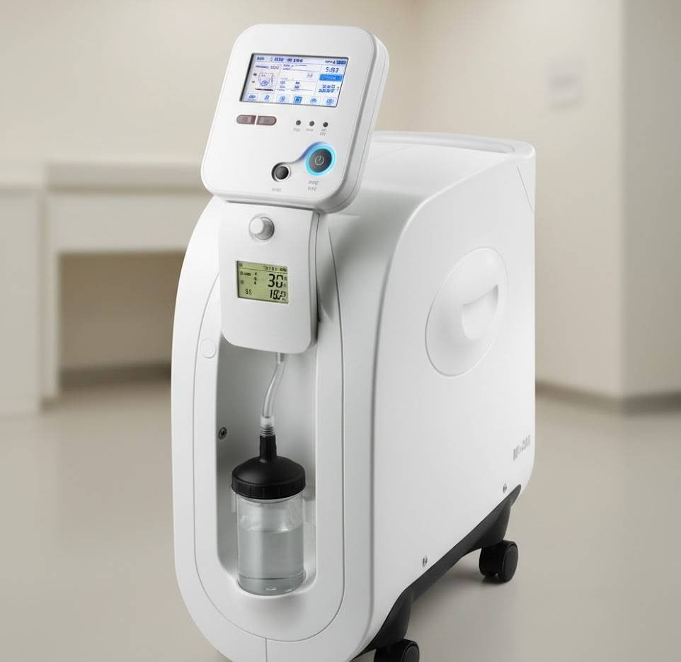 Portable oxygen concentrator machine