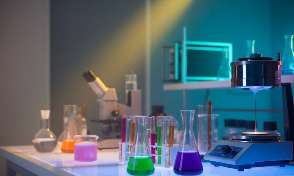 Fluids collected in doctor's lab